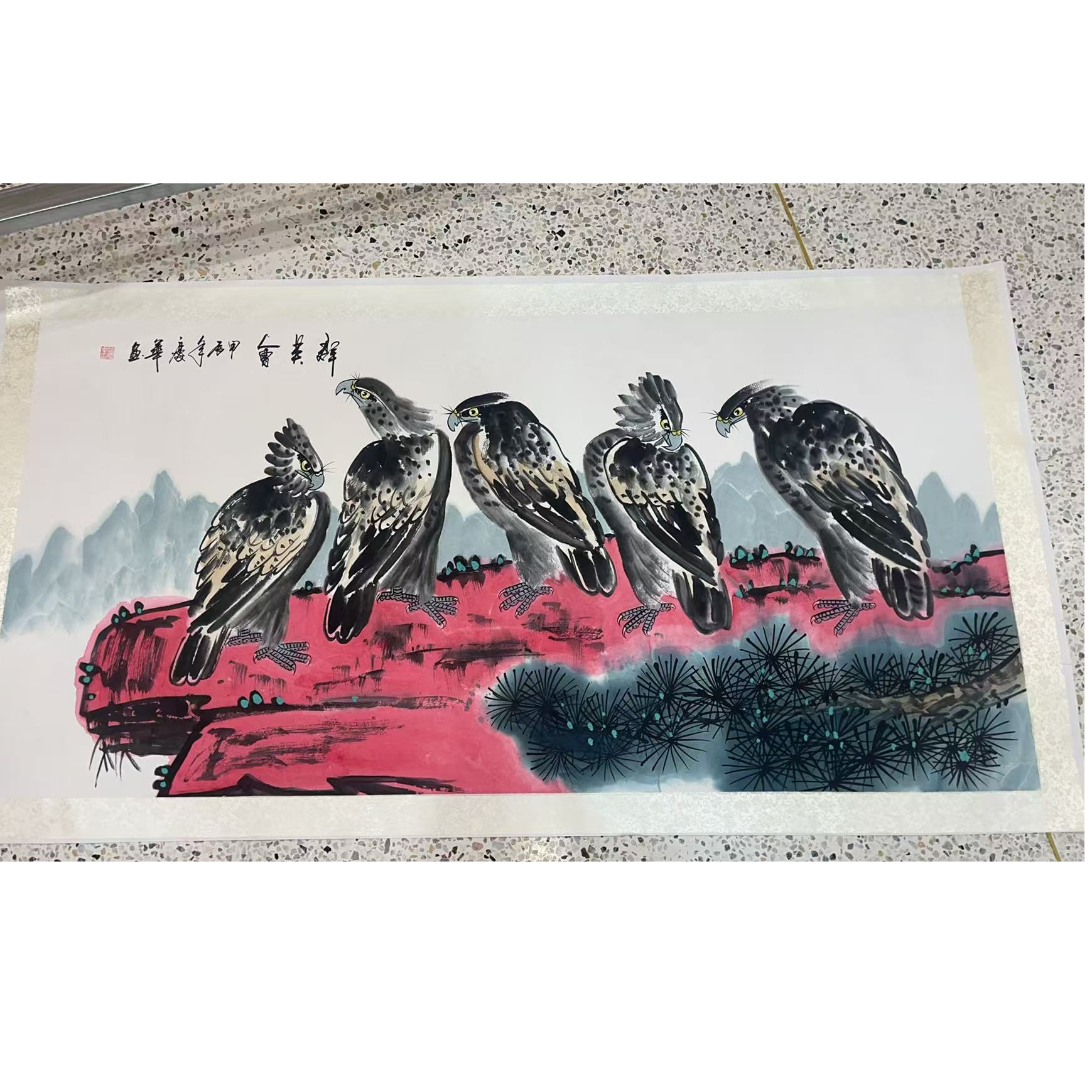 橱窗展示/墨韵书画臻选/孙宣纸国画/带证书