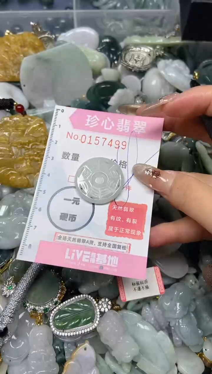 【闪购商品】翡翠颈饰未镶嵌闪购0157499