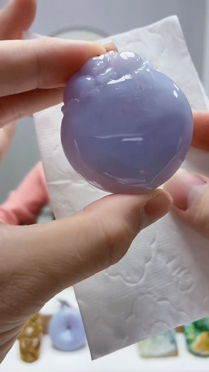 未镶嵌定制翡翠4852bb-毛货挂件71