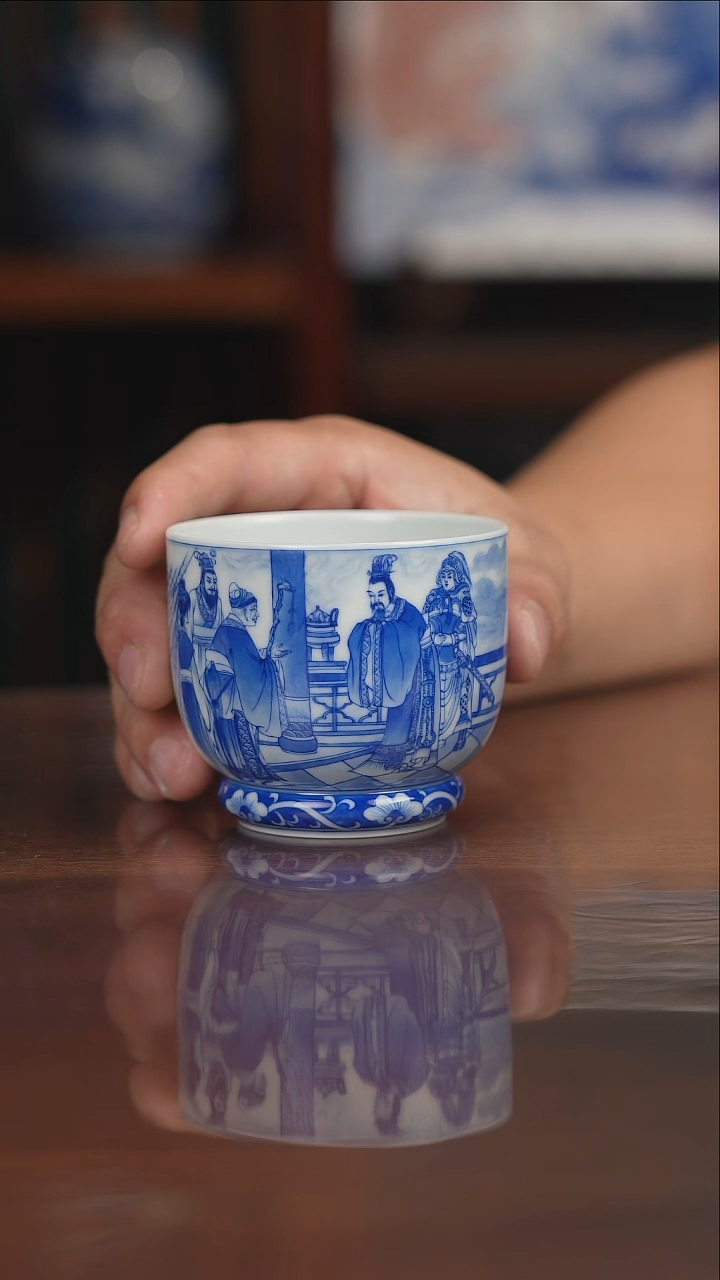 原九段画师沈燕鸿老师甘露寺