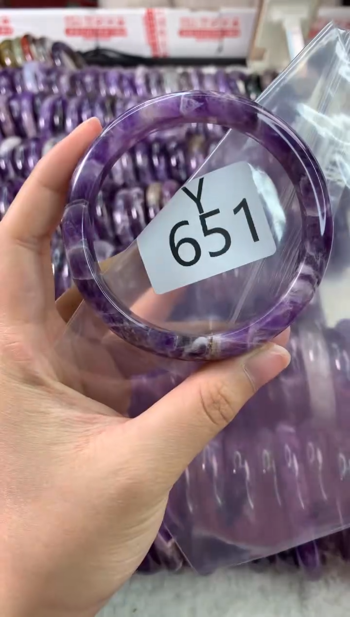 【闪购商品】水晶水晶手镯Y未镶嵌651-64