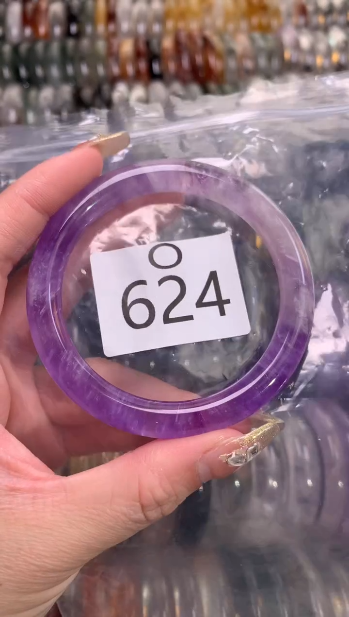 【闪购商品】水晶水晶手镯未镶嵌624-58