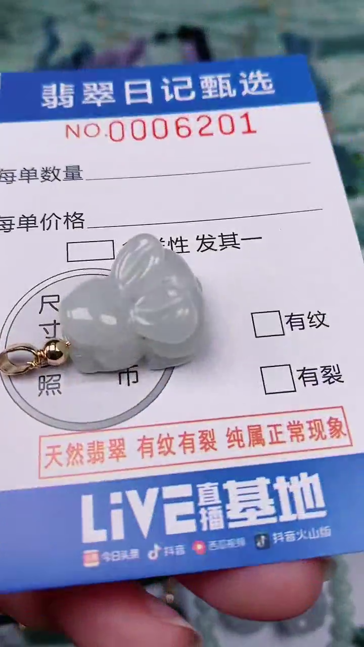 【闪购商品】翡翠颈饰未镶嵌00006201
