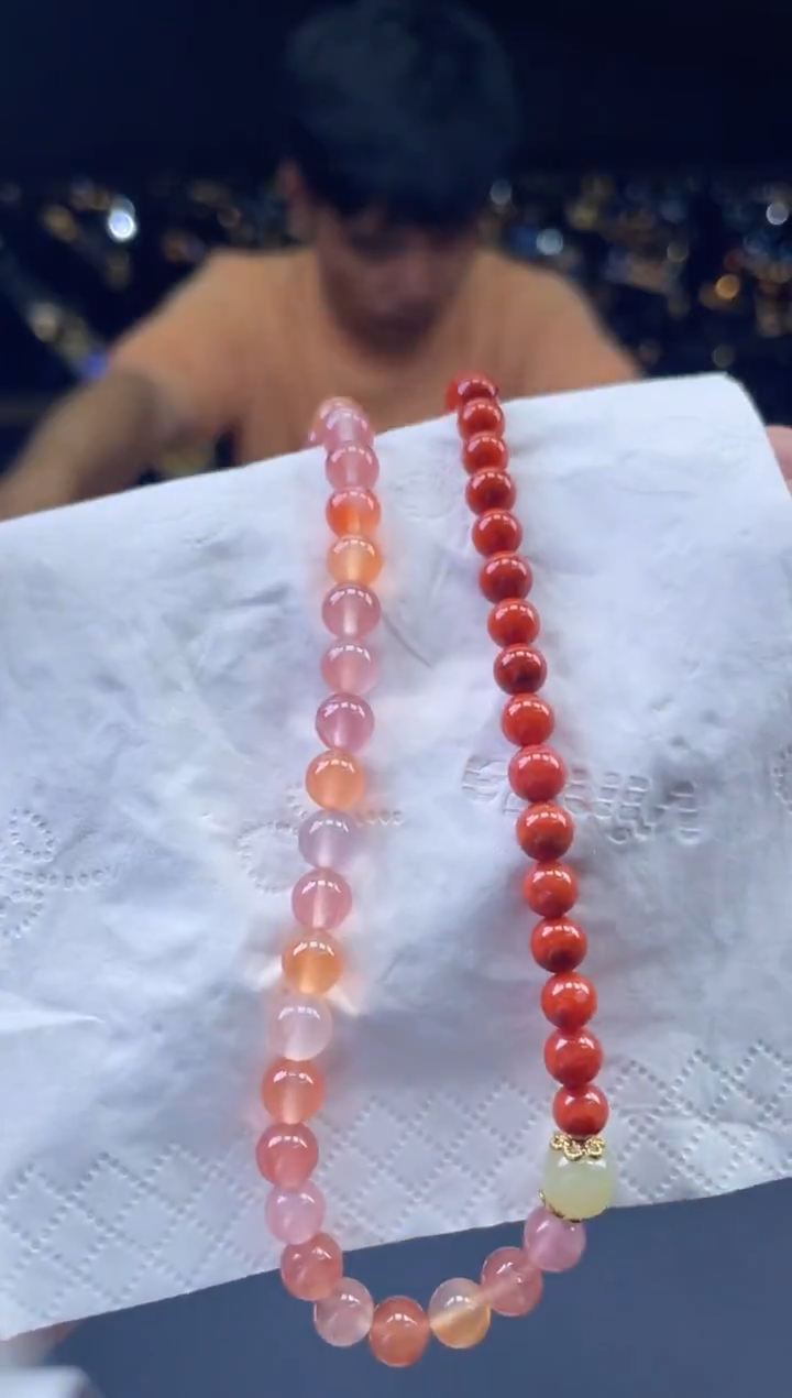 项链未镶嵌南红玛瑙-101552