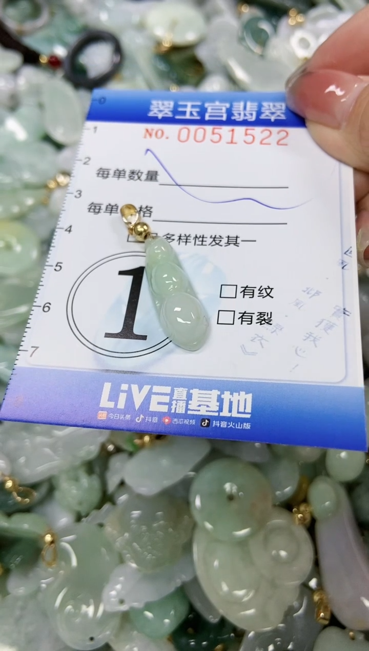 【闪购商品】翡翠颈饰未镶嵌闪购0051522