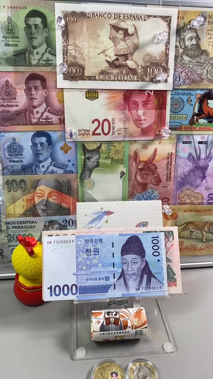 纸币韩国1000 纸币