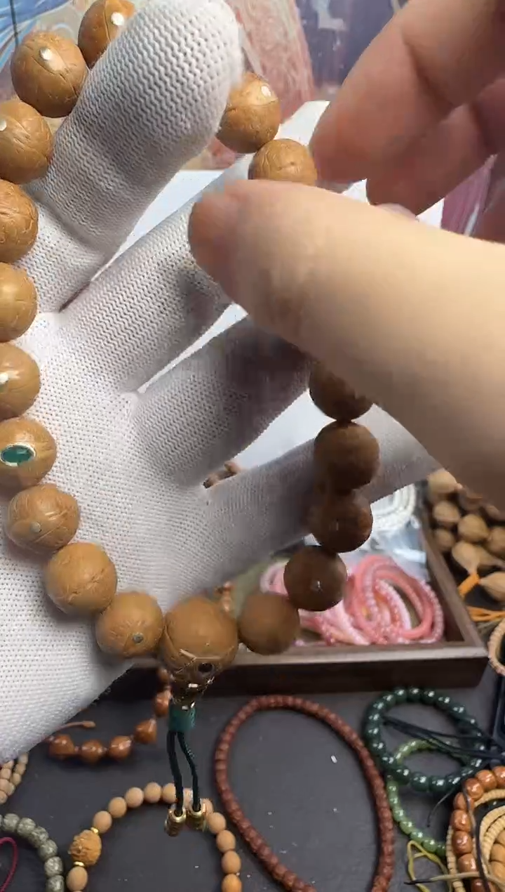 把件凤眼菩提凤眼手持-----43