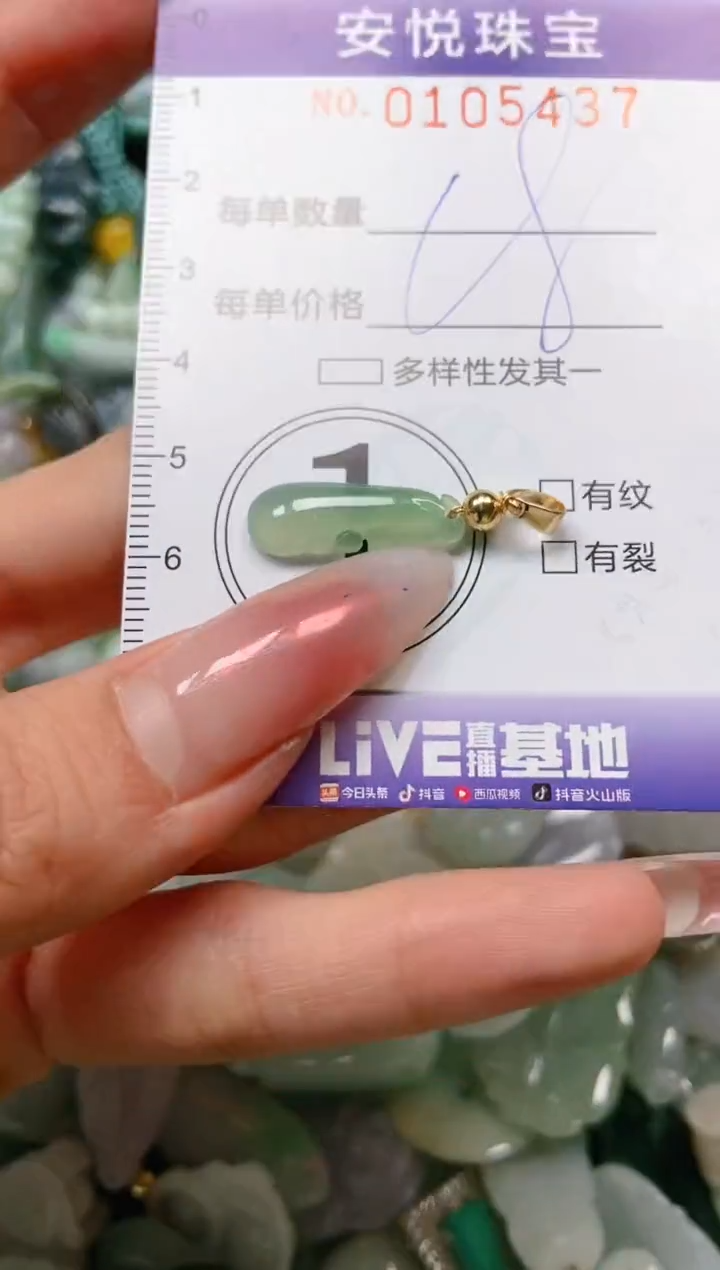 【闪购商品】翡翠颈饰未镶嵌闪购0105437