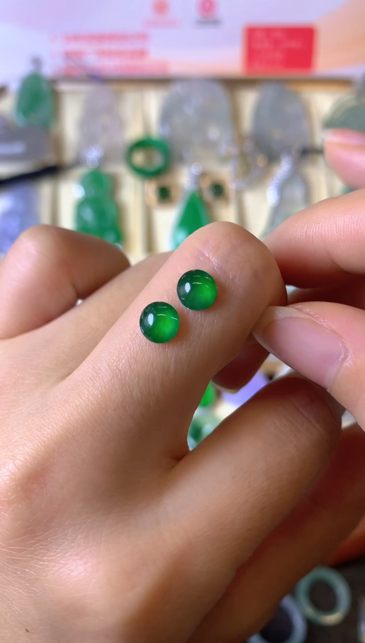 【闪购商品】定制翡翠未镶嵌1裸玉（客户意向镶嵌）