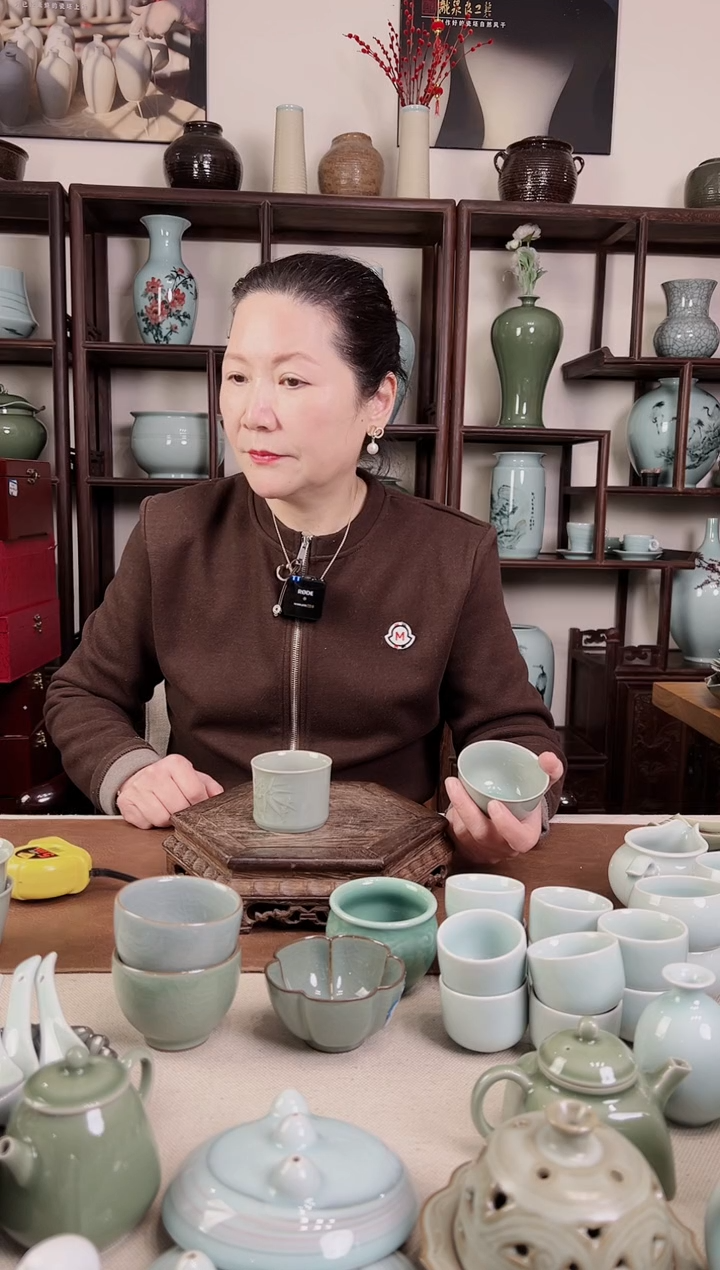 【闪购商品】杯越窑釉 杯杯（竹子）