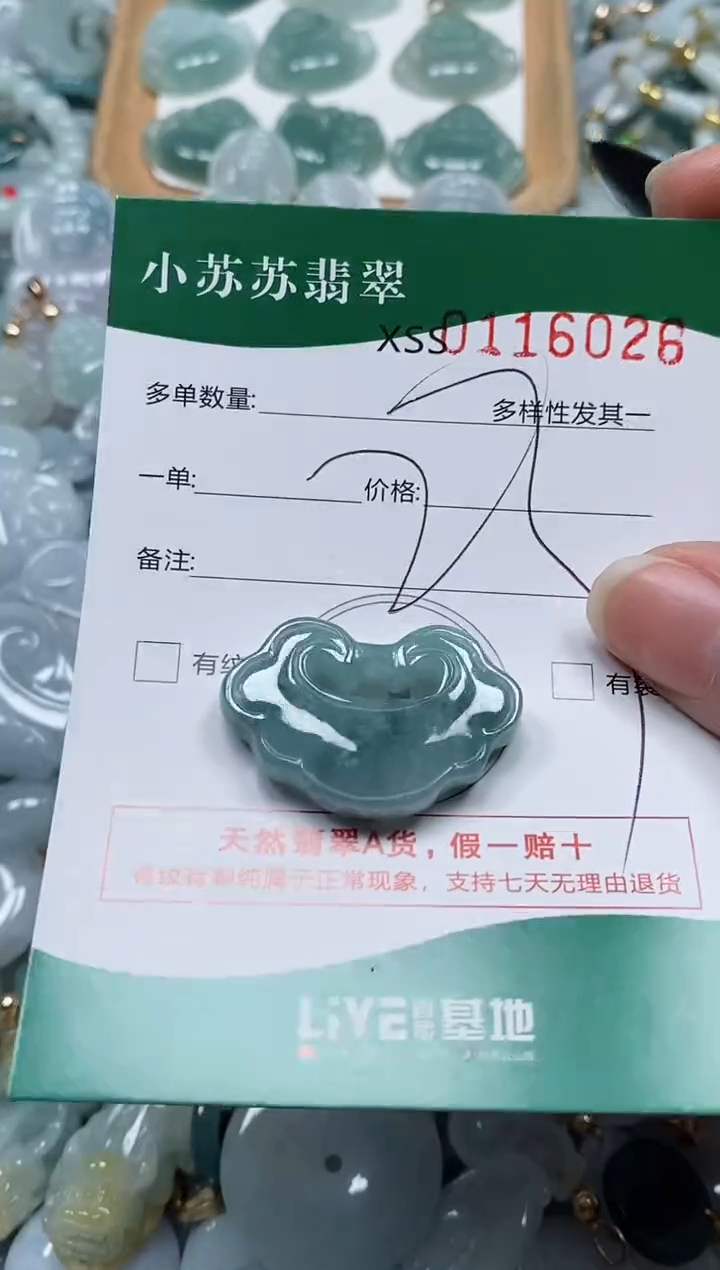 【闪购商品】翡翠颈饰未镶嵌闪购商品0116026