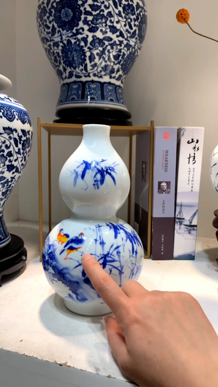 【闪购商品】景德镇陶瓷花瓶摆件1