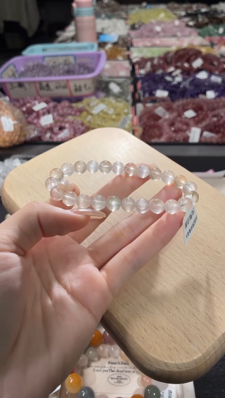 未镶嵌手链水晶414号 多样性发一E  8+