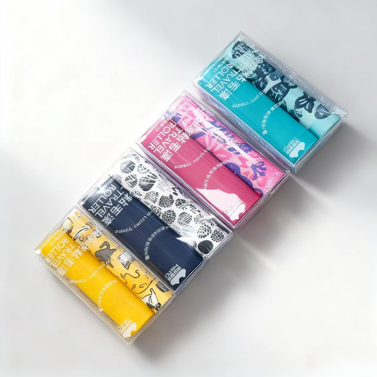 【猫西猫西】玲珑粘毛滚 滚粘＋替换芯40张×2