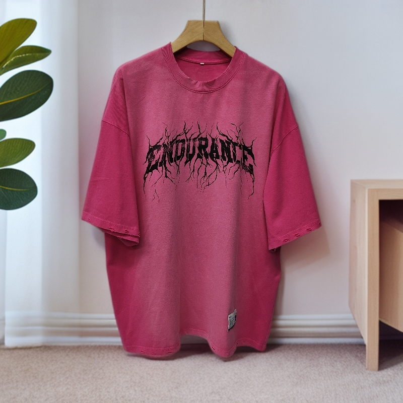 【纯棉】美式潮牌短袖T恤男士新款潮流印花字母时尚半袖2720240