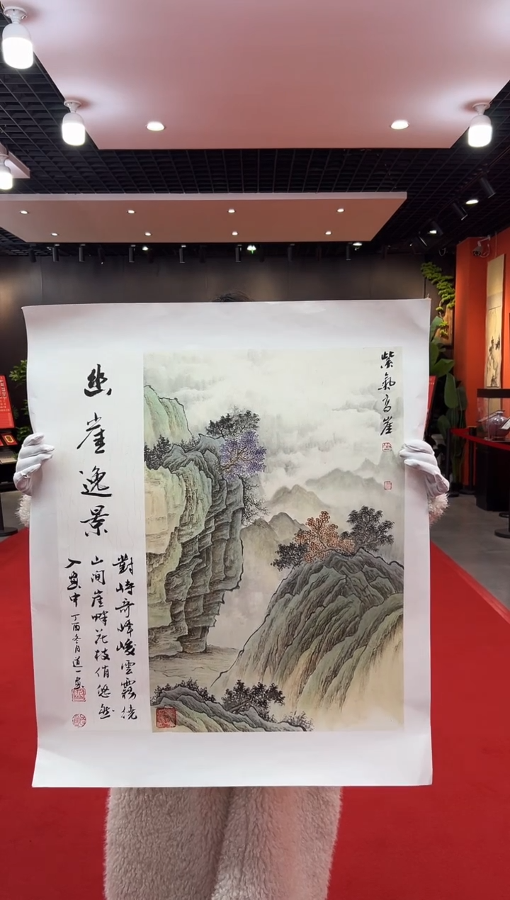 【闪购商品】国画道一老师亲笔绘画作品B24
