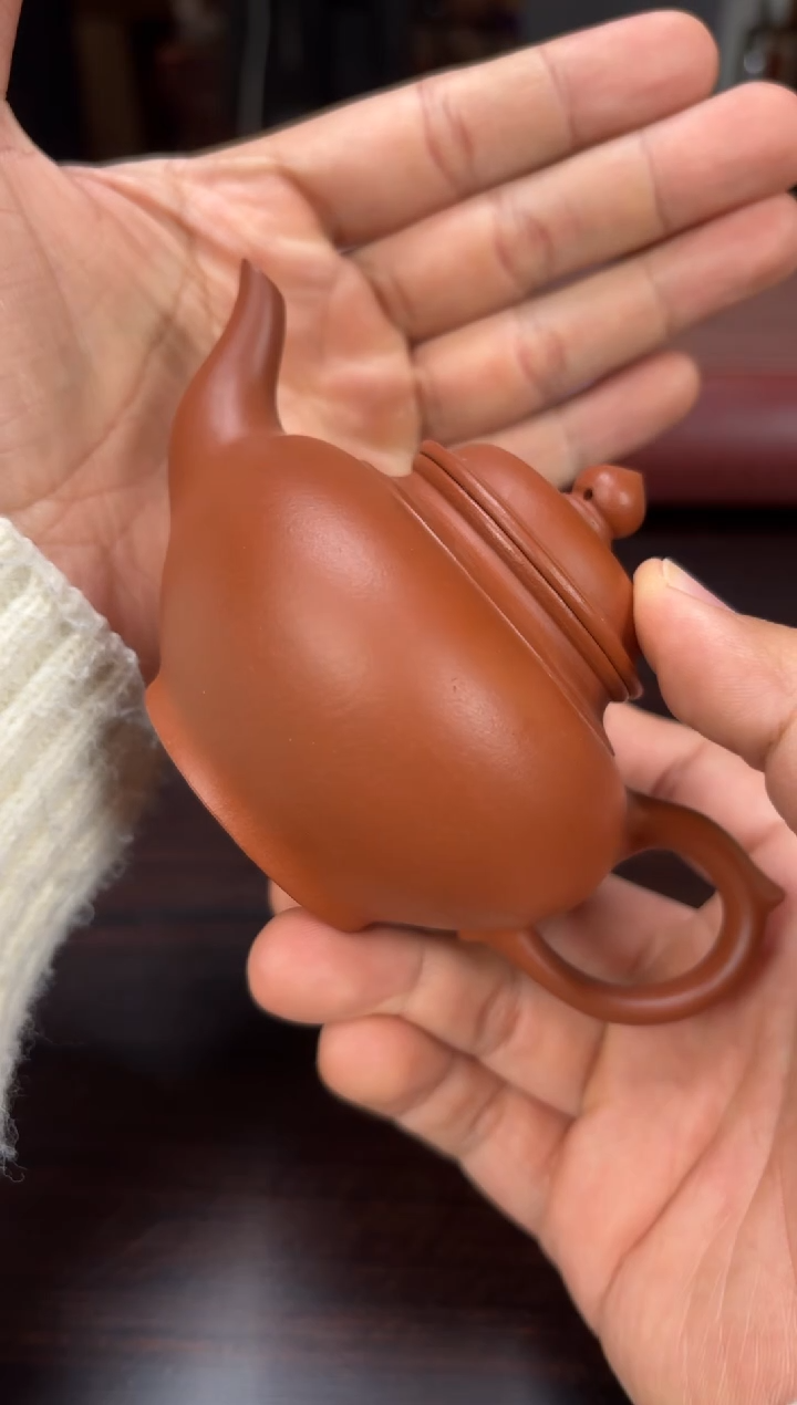 茶壶紫砂半手工笑樱140毫升