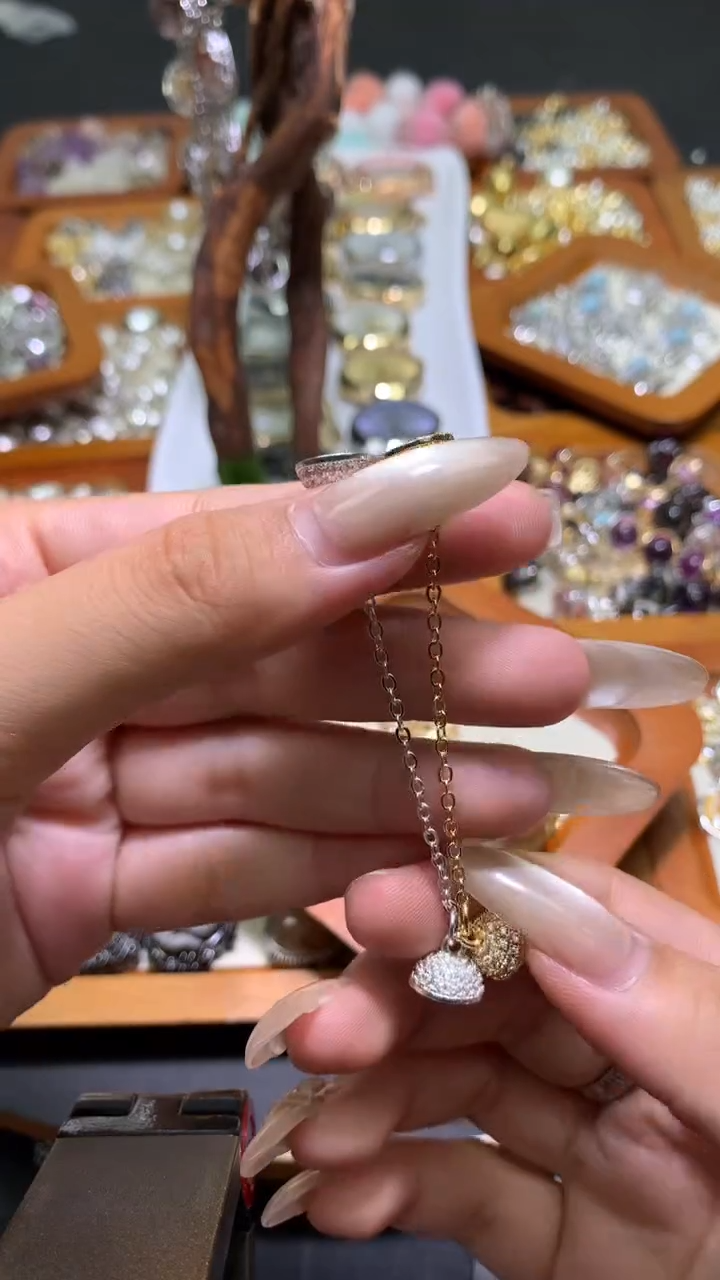 锆石合金安全链8元1条 ~ （下单备注颜色 )