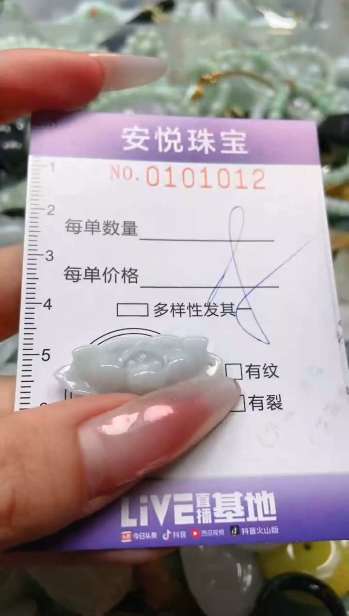 【闪购商品】翡翠颈饰未镶嵌闪购0101012
