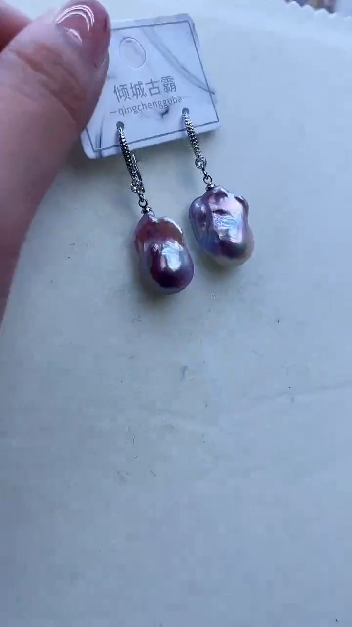 【闪购商品】淡水珍珠耳饰未镶嵌824