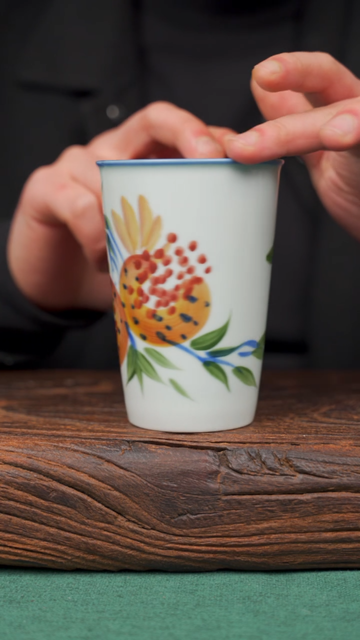 【闪购商品】瓷片107景德镇手绘釉下彩