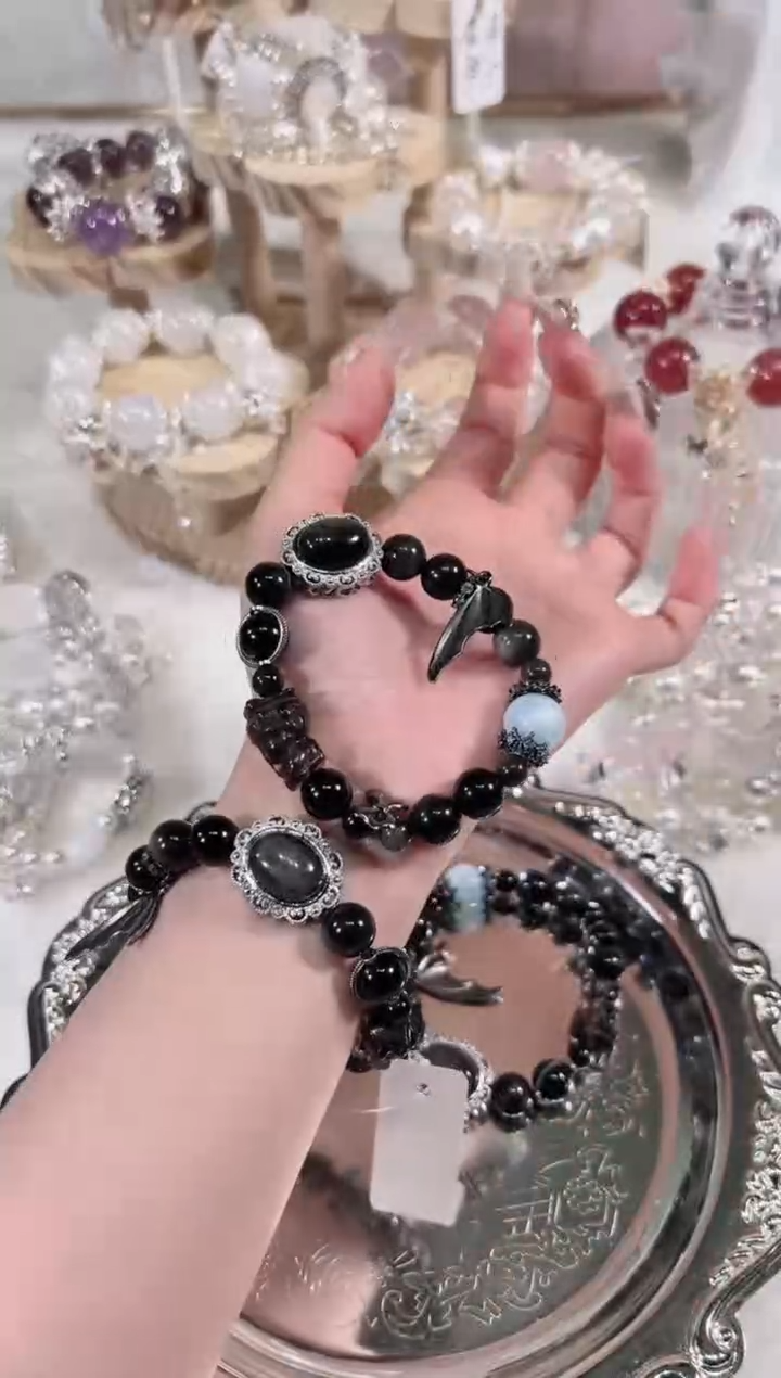 【闪购商品】水晶手链未镶嵌天然水晶默认微瑕 多样性发货发其一