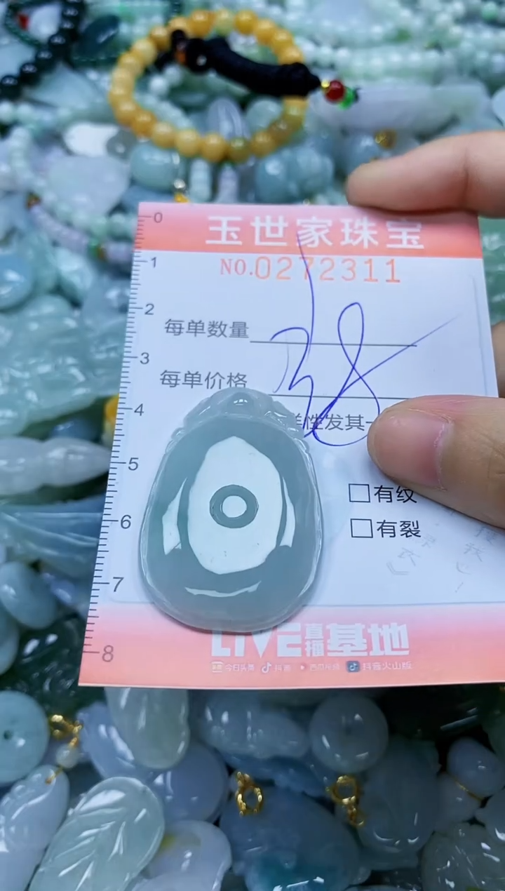 翡翠未镶嵌颈饰闪购0272311