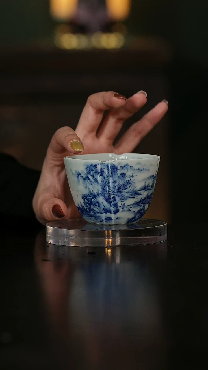 摆件陶景德镇陶瓷杯/碟/盘/碗
