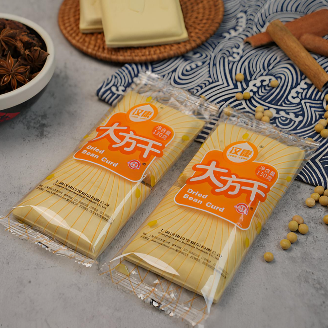 汉康白豆干原味豆干炒菜专用商用大块豆腐干软嫩炒菜干大白干新鲜