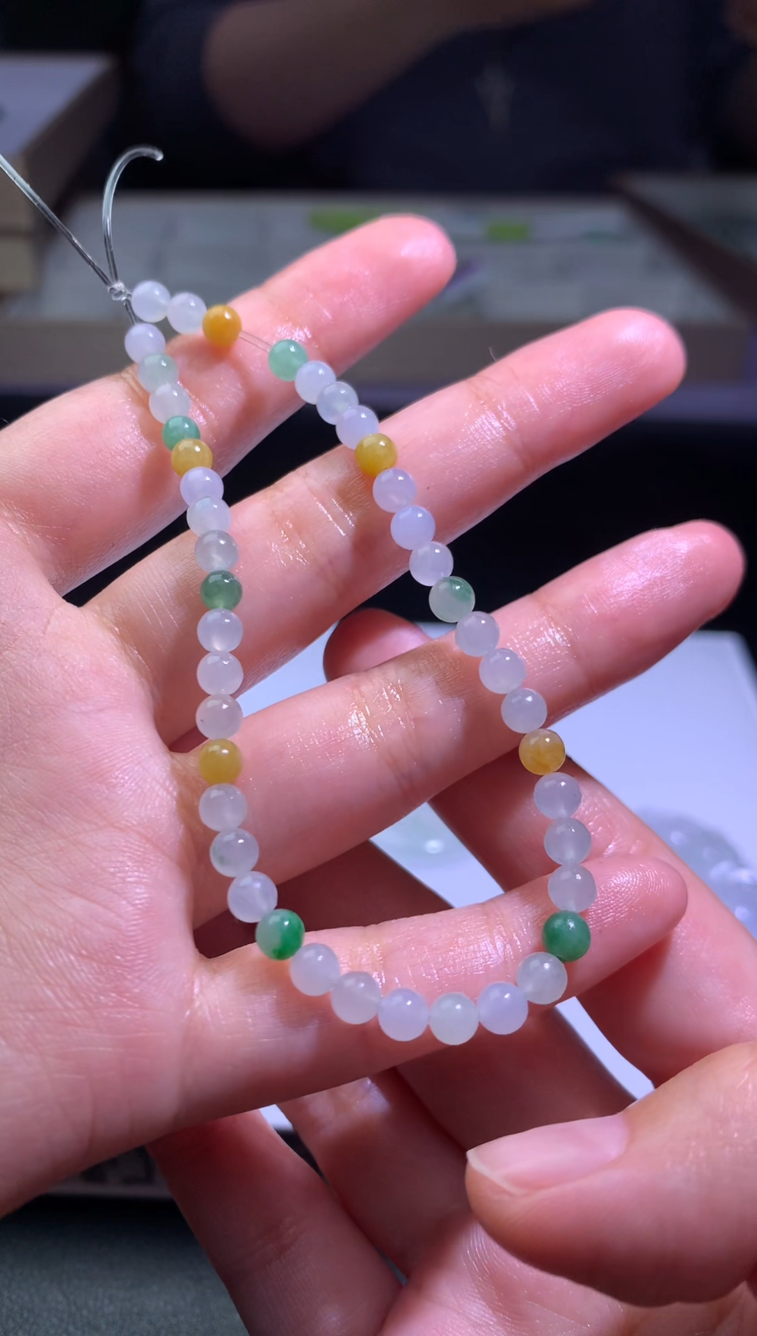 定制翡翠未镶嵌毛货