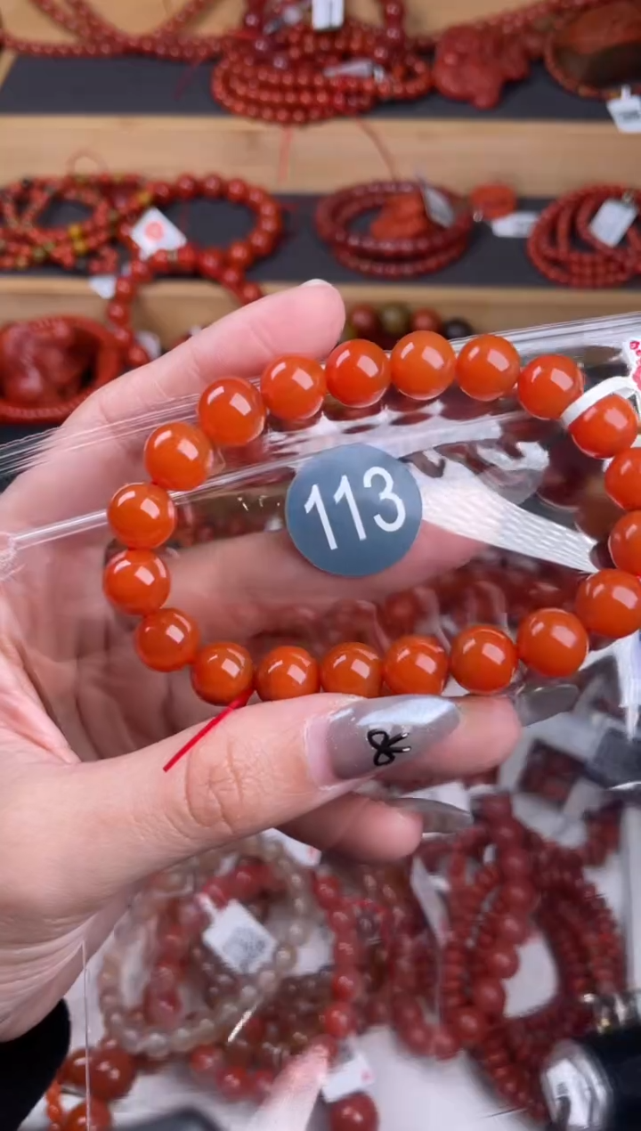 【闪购商品】南红玛瑙珠宝奇石未镶嵌113-10+