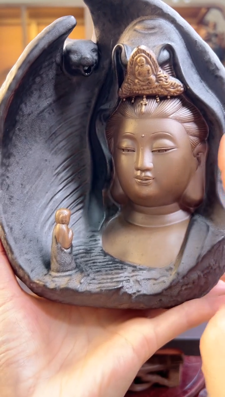 紫砂茶宠器闵紫砂茶宠摆件