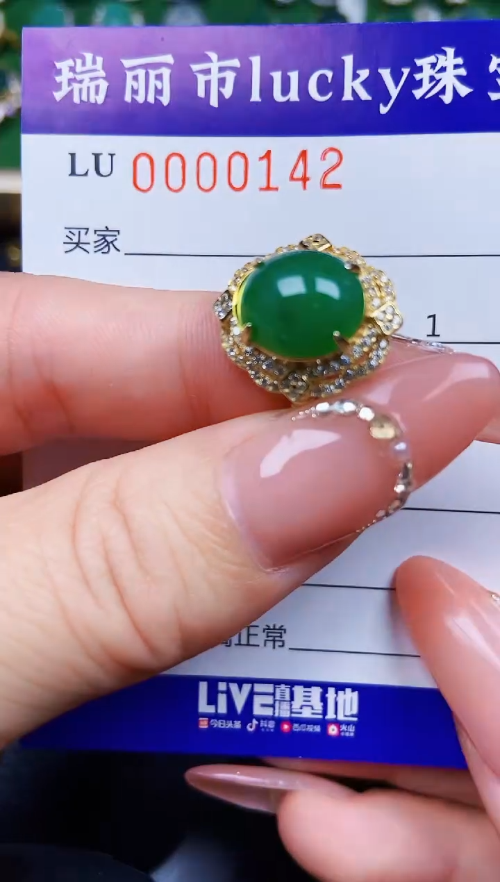 【闪购商品】翡翠颈饰银S925镶嵌0142