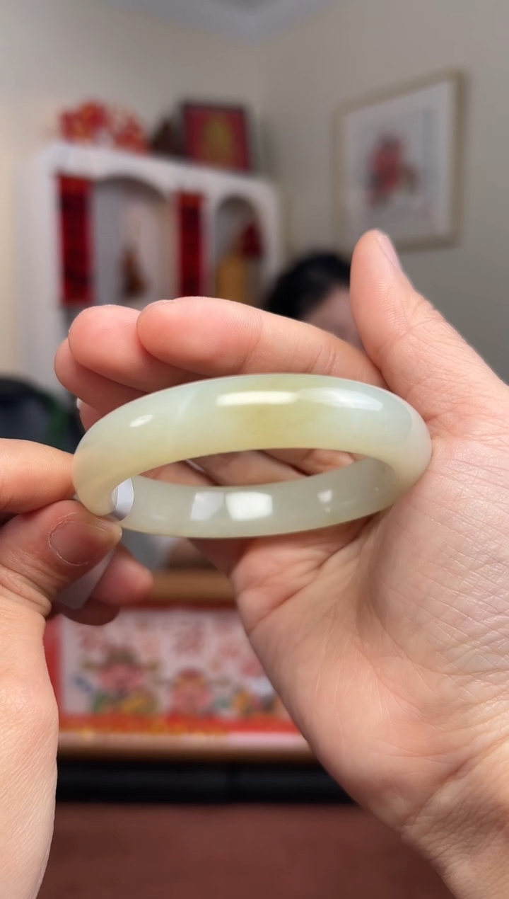 【闪购商品】和田玉S13-未镶嵌57mm13*8mm