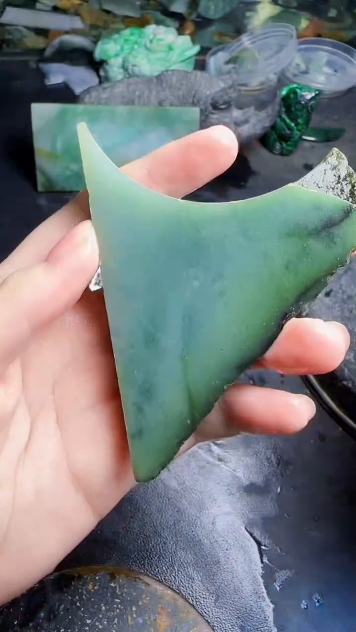 未镶嵌挂件翡翠超天然翡翠025