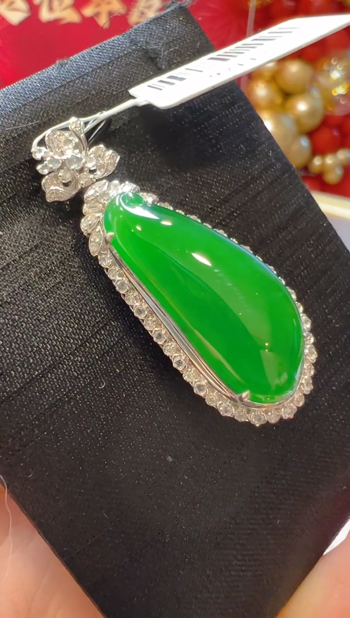 【闪购商品】翡翠吊坠(不含链)18K金镶嵌多样性团购发一件