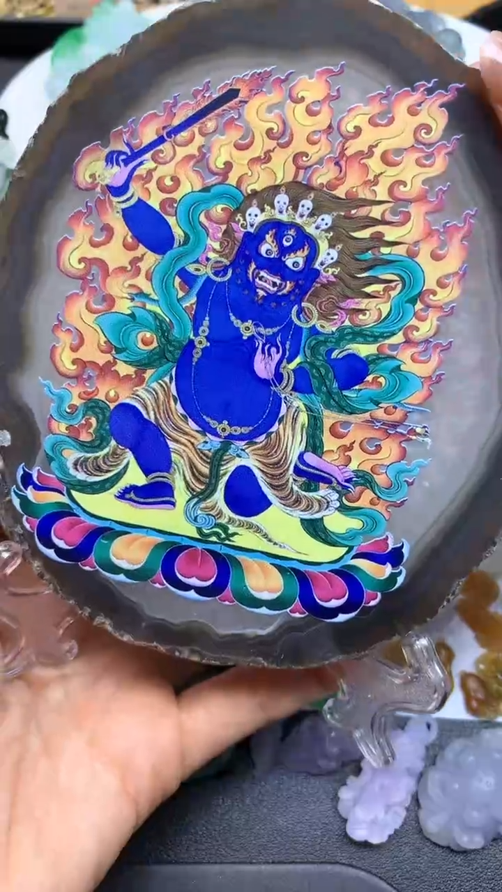 【闪购商品】玛瑙/玉髓车挂未镶嵌车挂