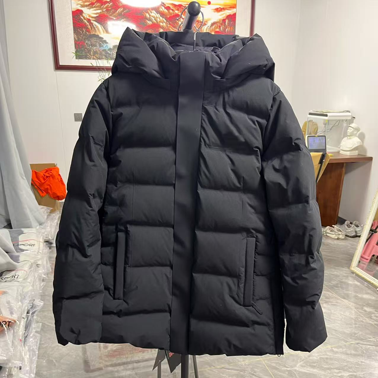 女款羽绒服（腰带）