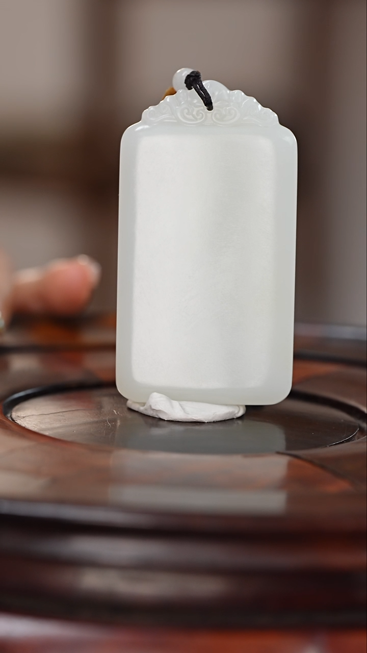 和田玉未镶嵌挂件和田玉