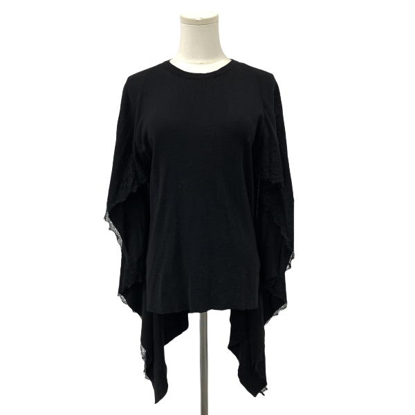 妃鱼/华伦天奴/羊毛/针织衫/95新/橙三二一