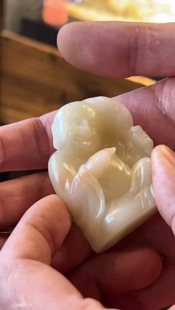 【闪购商品】寿山石印石原印石一个0144443