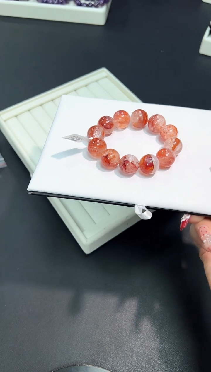 【闪购商品】水晶手串未镶嵌57F多样性发其一/1条17mm默认微瑕