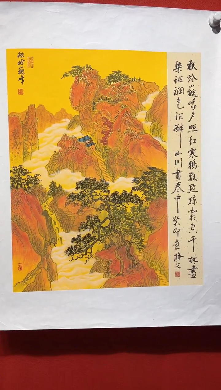 国画秦燕格国画手绘作品Y17
