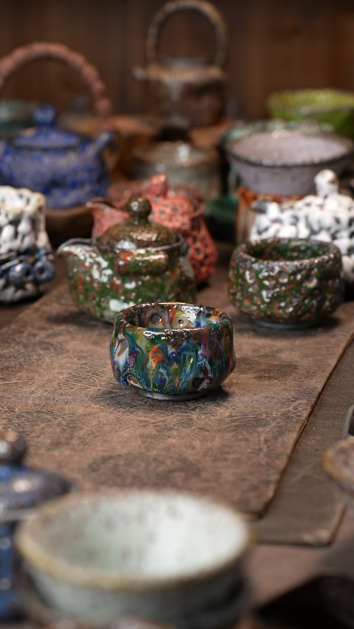 【闪购商品】景德镇柴烧志野杯