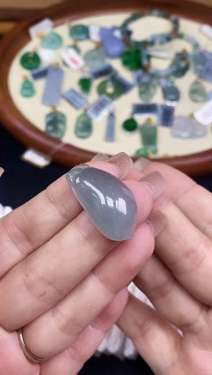 吊坠(不含链)未镶嵌翡翠福瓜-@@CMT