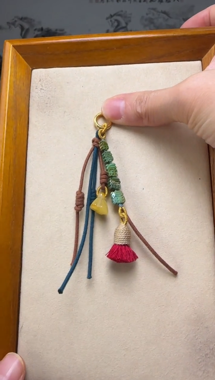 【闪购商品】绿松石提溜银S925镶嵌时尚百搭A1891