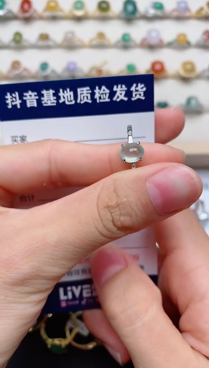 【闪购商品】翡翠戒指银S925镶嵌.......