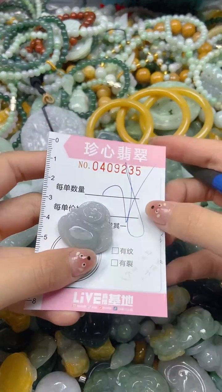 颈饰未镶嵌翡翠闪购0409235