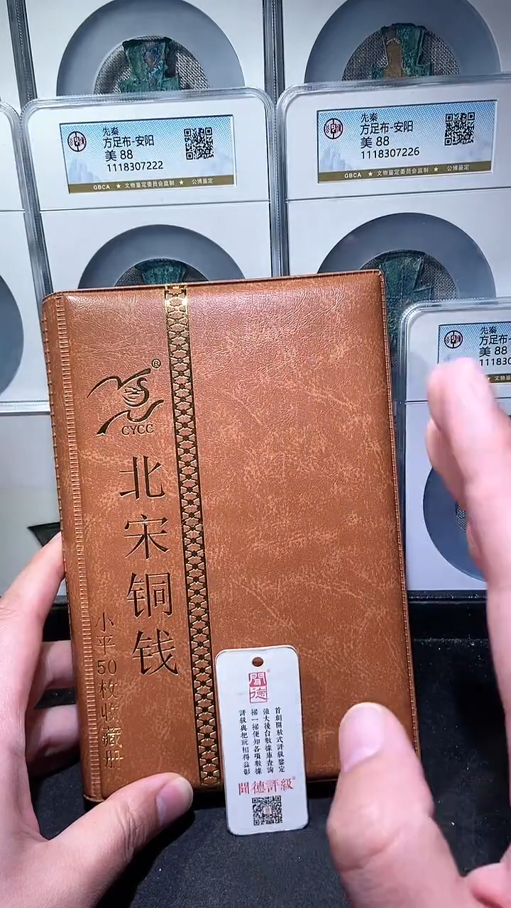 【闪购商品】铜历代 北宋钱币册50枚