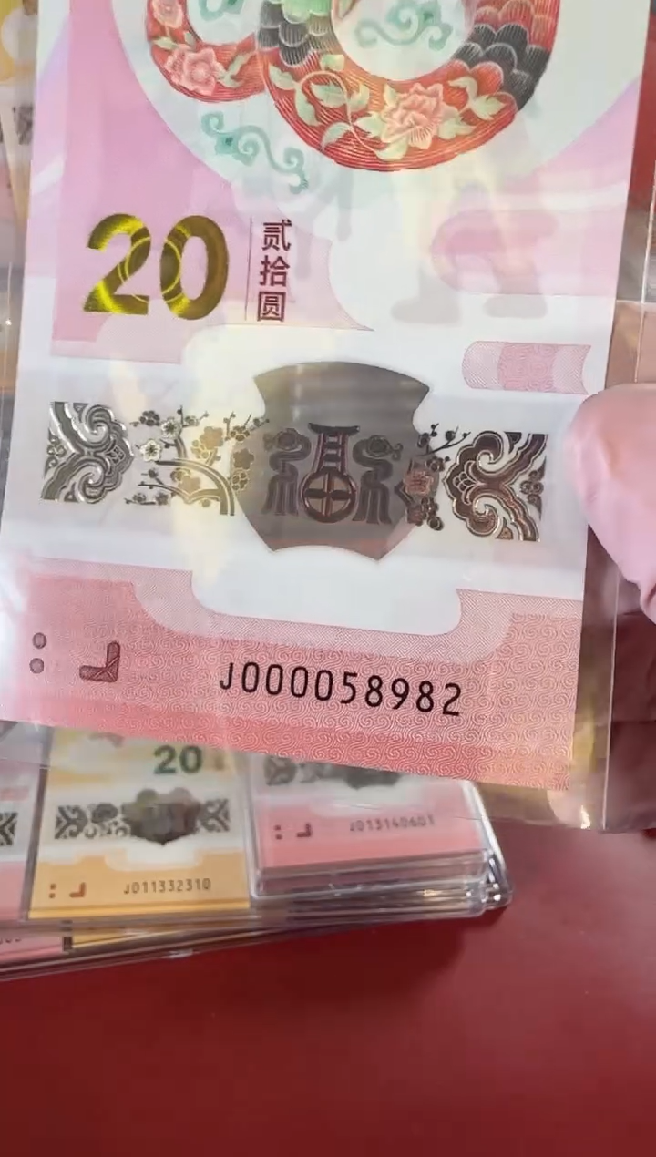 【闪购商品】塑料2025蛇钞啊啊啊啊单张裸